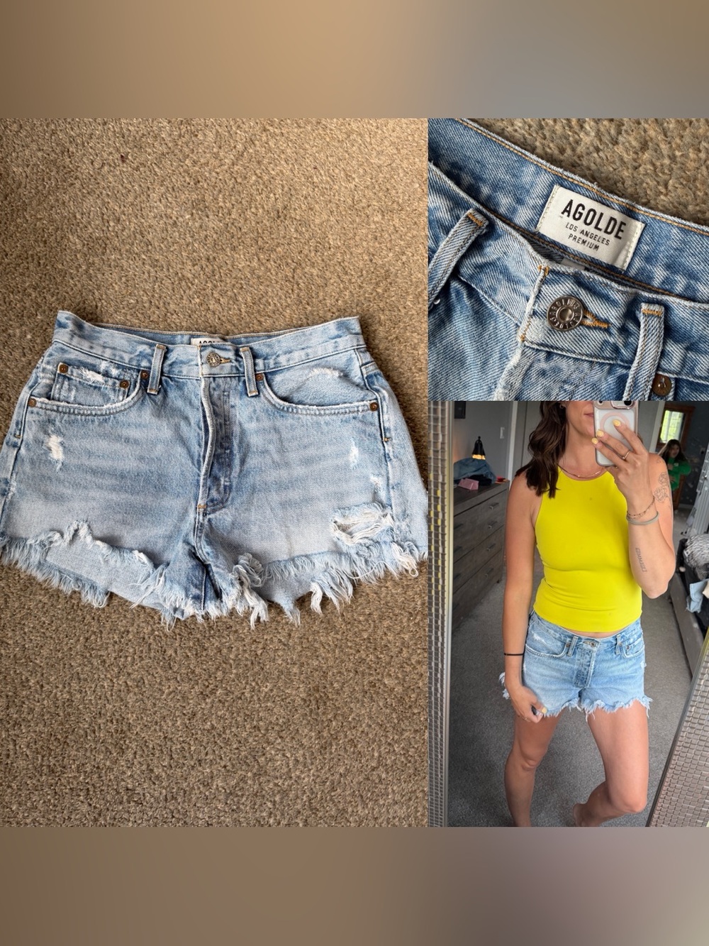 Agolde Parker Shorts
